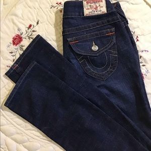 TRUE RELIGION Billy Straight Leg Jeans Size 26